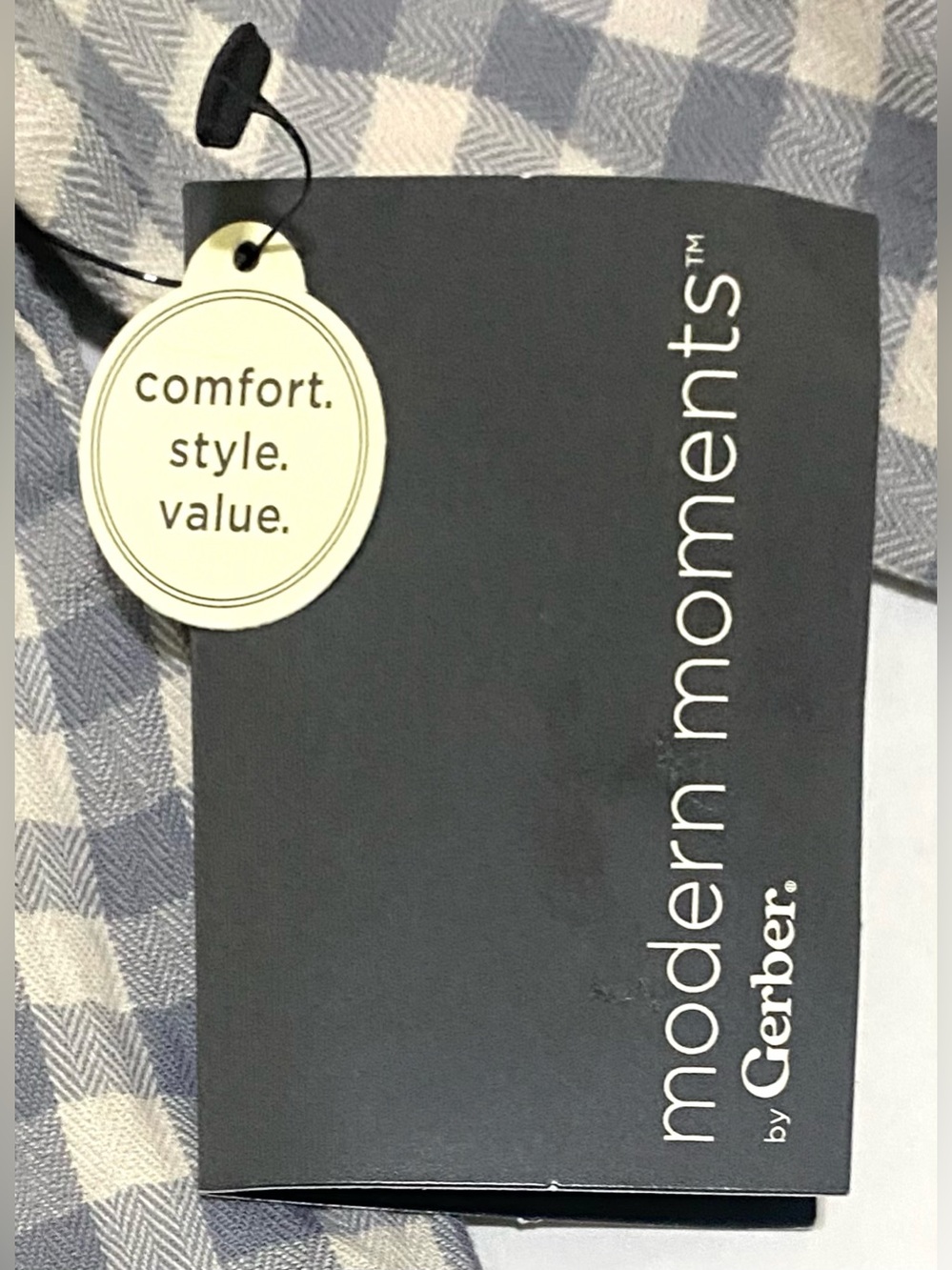 Modern Moments Boys 18M Gray Cream Cotton Henley Romper Boho Preppy Cottagecore - Picture 11 of 16